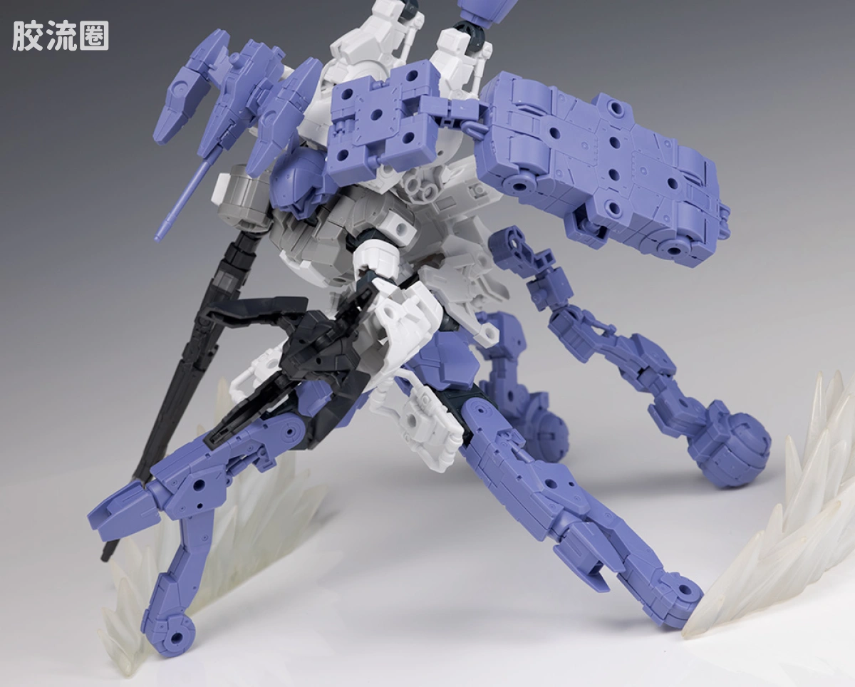 30MM 1/144 Extended Armament Vehicle EV-07 Exa Vehicle(太空载具ver.)[紫色] - 图片